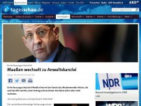 Bild zum Artikel: Ex-Verfassungsschutzchef Maaßen wechselt zu Anwalt Höcker