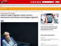 Bild zum Artikel: Gastbeitrag von Thomas Jäger - Experte wagt Prognose: Union verliert Kanzleramt und Grüner wird Regierungschef