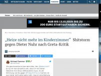 Bild zum Artikel: „Heize nicht mehr im Kinderzimmer“: Shitstorm gegen Dieter Nuhr nach Greta-Kritik