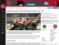 Bild zum Artikel: 4:0! Souveräner Club-Erfolg bei Hannover 96