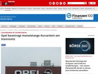 Bild zum Artikel: Lohneinbußen für die Mitarbeiter - Opel beantragt monatelange Kurzarbeit am Stammsitz