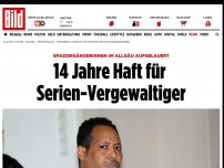 Bild zum Artikel: Spaziergängerinnen aufgelauert - 14 Jahre Haft für Serien-Vergewaltiger