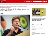 Bild zum Artikel: Kampf gegen Wohnungsnot - Grünen-Chef Habeck: 'Enteignung kann das letzte Mittel sein'