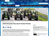 Bild zum Artikel: Stau nach Trecker-Protest in den Niederlanden