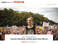 Bild zum Artikel: Frühere Flüchtlingsaktivistin: Carola Rackete rettet jetzt das Klima