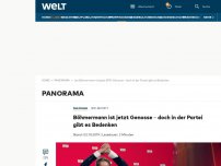 Bild zum Artikel: Böhmermann ist jetzt Genosse – doch in der Partei gibt es Bedenken