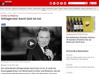 Bild zum Artikel: Im Alter von 80 Jahren - Schlagerstar Karel Gott ist tot