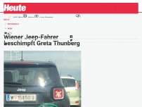 Bild zum Artikel: Wiener Jeep-Fahrer beschimpft Greta Thunberg