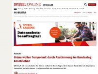 Bild zum Artikel: Autobahn: Grüne wollen Tempolimit durch Abstimmung im Bundestag beschließen