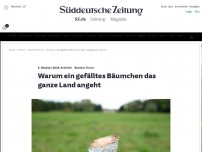 Bild zum Artikel: Rechter Terror: Warum ein gefälltes Bäumchen das ganze Land angeht