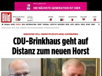 Bild zum Artikel: Seehofers Flüchtlingspläne - CDU-Brinkhaus geht auf Distanz zum neuen Horst