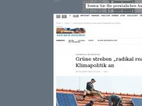 Bild zum Artikel: Leitantrag für Parteitag: Grüne streben „radikal realistische“ Klimapolitik an