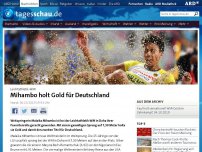 Bild zum Artikel: Weitspringerin Mihambo holt WM-Gold für Deutschland