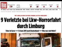 Bild zum Artikel: Mit geklautem LKW sieben Autos gerammt - Behörden: Ein Terror-Akt!