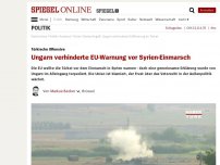 Bild zum Artikel: Türkische Offensive: Ungarn verhinderte EU-Warnung vor Syrien-Einmarsch