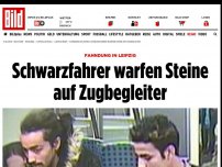 Bild zum Artikel: Fahndung in Leipzig - Schwarzfahrer warfen Steine auf Zugbegleiter