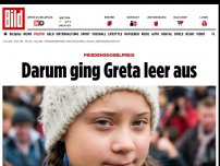 Bild zum Artikel: Friedensnobelpreis - Darum ging Greta leer aus