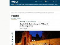 Bild zum Artikel: Dobrindt für Beobachtung der AfD durch Verfassungsschutz