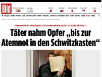Bild zum Artikel: Prozessauftakt in Oldenburg - Gheorghe C. (25) vergewaltigte Rentnerin (80)