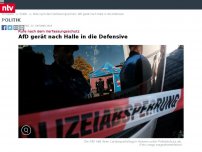 Bild zum Artikel: Rufe nach dem Verfassungsschutz: AfD gerät nach Halle in die Defensive