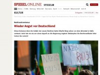 Bild zum Artikel: Rechtsextremismus: Wieder Angst vor Deutschland