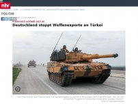 Bild zum Artikel: Wegen Einmarsch in Nordsyrien: Deutschland stoppt Waffenexporte an Türkei