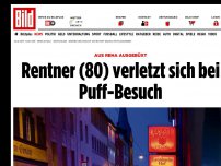 Bild zum Artikel: Aus Reha ausgebüxt - Rentner (80) verletzt sich bei Puff-Besuch