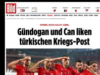 Bild zum Artikel: Wirbel nach Salut-Jubel - Gündogan und Can liken türkischen Kriegs-Post