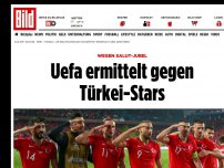Bild zum Artikel: Wegen Salut-Jubel - Uefa ermittelt gegen Türkei-Stars