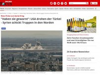 Bild zum Artikel: News-Ticker zum Syrien-Krieg - Mehr als hundert Angehörige von IS-Kämpfern fliehen aus Lager in Syrien