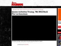 Bild zum Artikel: Queen verbieten Trump, ‘We Will Rock You’ zu benutzen