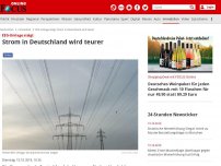 Bild zum Artikel: EEG-Umlage steigt - Strom in Deutschland wird teurer