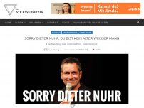 Bild zum Artikel: Sorry Dieter Nuhr: Du bist kein alter weißer Mann