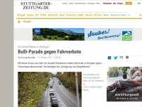 Bild zum Artikel: Pro-Diesel-Demo in Stuttgart: Bulli-Parade gegen Fahrverbote