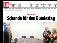 Bild zum Artikel: Kommentar - Schande für den Bundestag