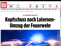 Bild zum Artikel: Bei Lübeck - Kopfschuss nach Laternen-Umzug der Feuerwehr
