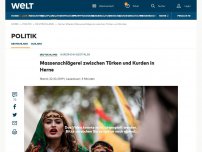 Bild zum Artikel: Massenschlägerei zwischen Türken und Kurden in Herne