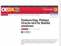 Bild zum Artikel: Paukenschlag: Philippa Strache wird ihr Mandat annehmen