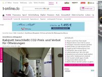 Bild zum Artikel: Klimapaket: Kabinett beschließt CO2-Preis und Verbot für Ölheizungen