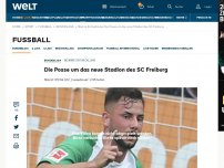 Bild zum Artikel: Freiburg darf im neuen Stadion nicht nach 20.00 Uhr spielen