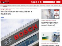 Bild zum Artikel: Jobabbau geht weiter - Bosch streicht weitere 1000 Stellen in Deutschland