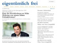 Bild zum Artikel: Seltsame E-Mail an den thüringischen CDU-Spitzenkandidaten: Kam die Morddrohung an Mike Mohring von einem linken Politaktivisten?
