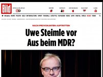 Bild zum Artikel: Nach provokanten Auftritten - Uwe Steimle vor Aus beim MDR?