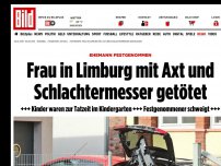 Bild zum Artikel: Polizei-Großeinsatz - Frau in Limburg mit Axt erschlagen