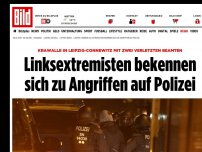 Bild zum Artikel: Krawalle in Leipzig-Connewitz - Extremisten bekennen sich zu Angriffen auf Polizei
