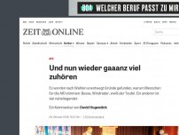 Bild zum Artikel: AfD: Und nun wieder gaaanz viel zuhören