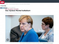 Bild zum Artikel: CDU gerät in die Krise: Das System Merkel kollabiert