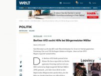 Bild zum Artikel: Berliner AfD sucht Hilfe bei Bürgermeister Müller