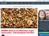 Bild zum Artikel: NORMA: Rückruf von Walnüssen wegen Salmonellen - 9 Bundesländer betroffen