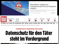 Bild zum Artikel: Kommentar zu Todesstoss vor U-Bahn - Datenschutz für den Täter steht im Vordergrund